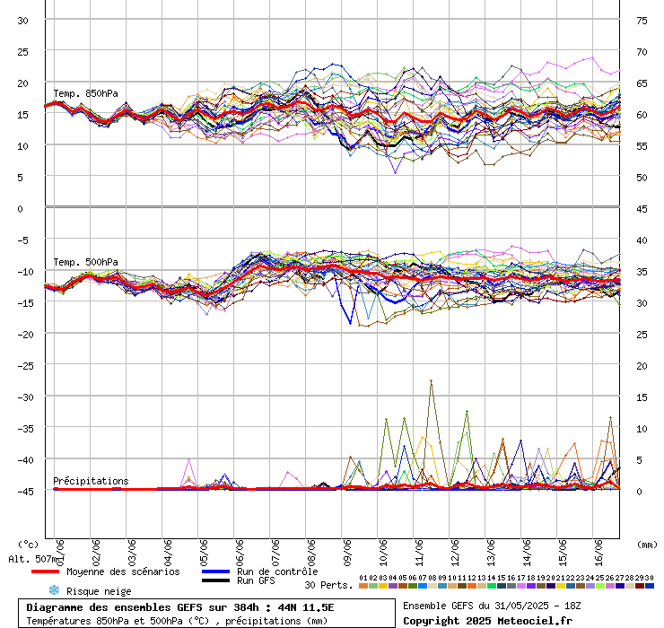 grafico diagramma gfs ensemble