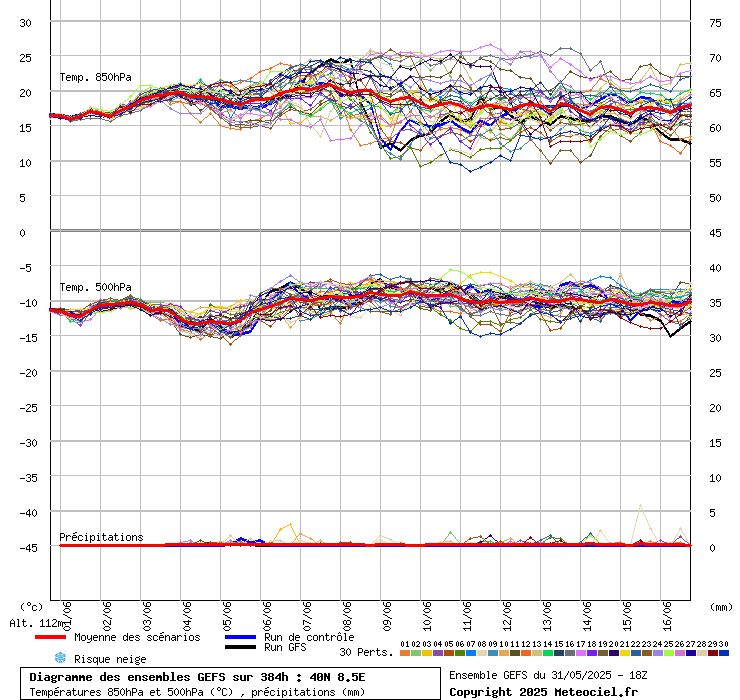 grafico diagramma gfs ensemble