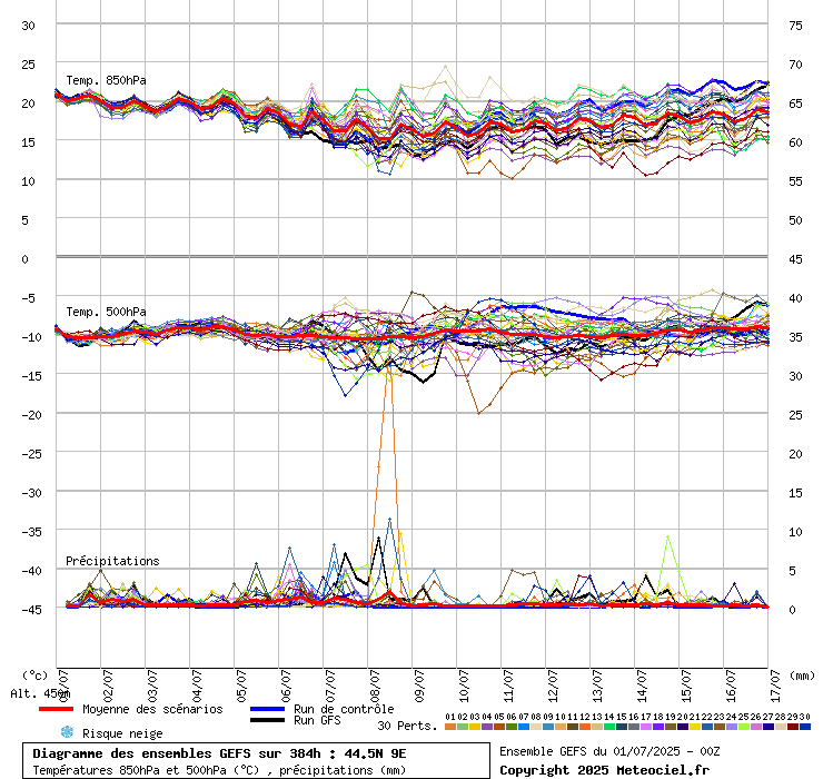 grafico diagramma gfs ensemble