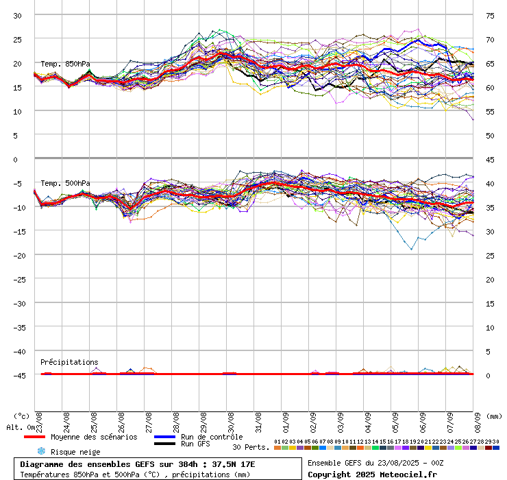 grafico diagramma gfs ensemble