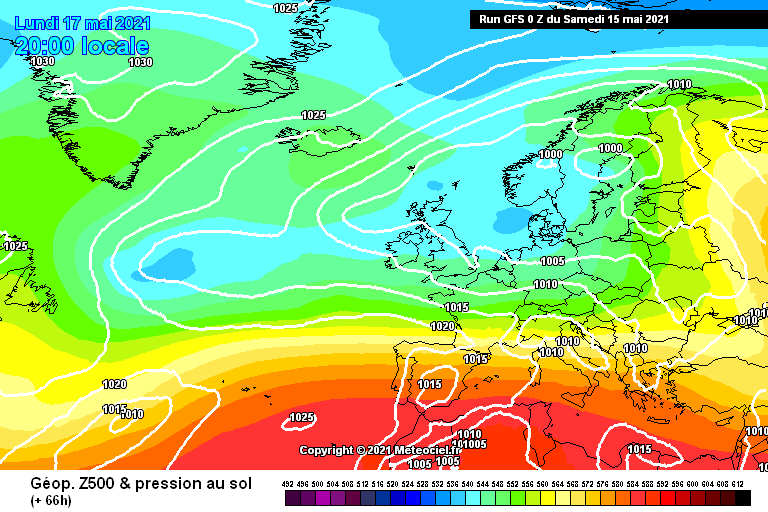 Tempo chuvoso nos Açores: Análise para dias 15 a 20 de Maio